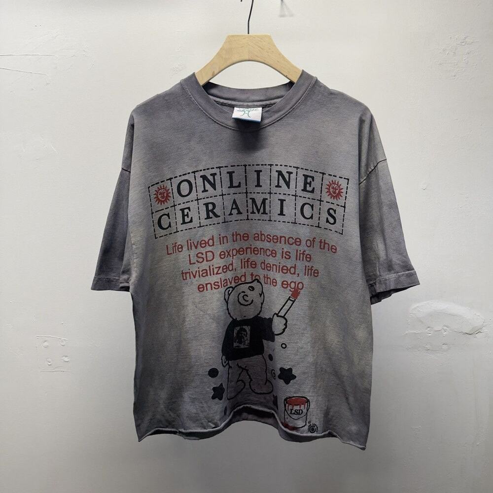 Online Ceramics LSD Dyed Shirt Cropped
